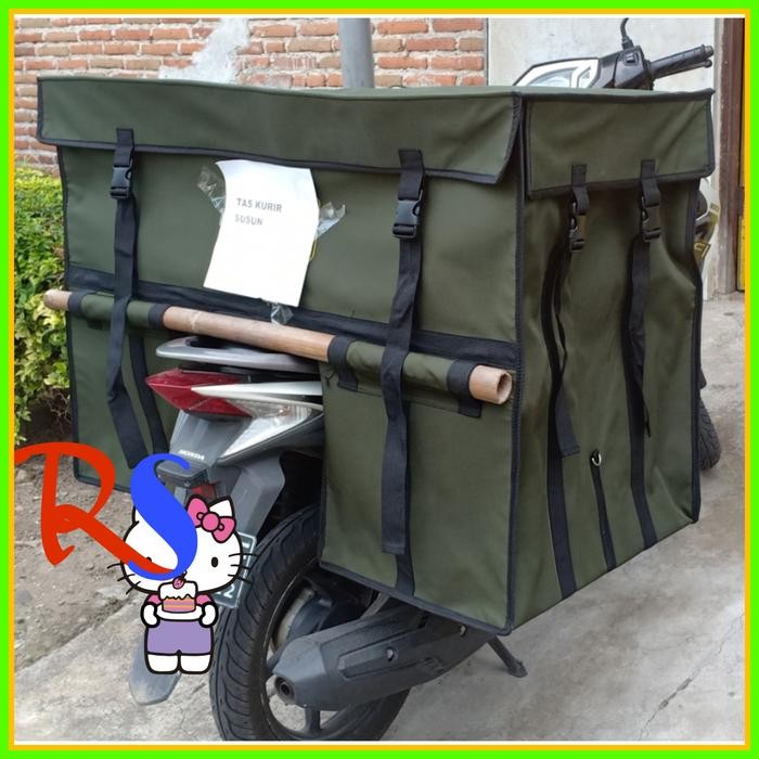 PREMIUM Tas obrok Kurir motor susun