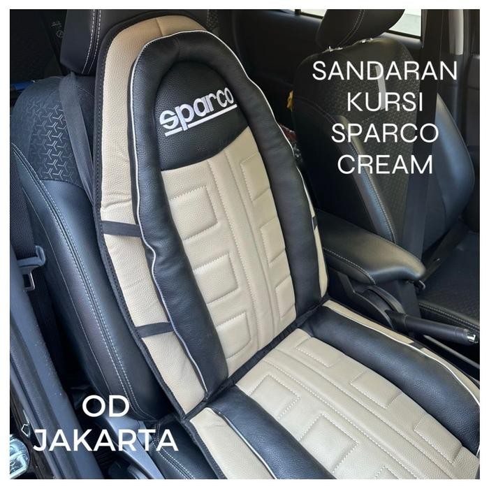 Asli.. Sandaran Kursi Mobil / Sandaran Jok Mobil - Sparco Sporty Car