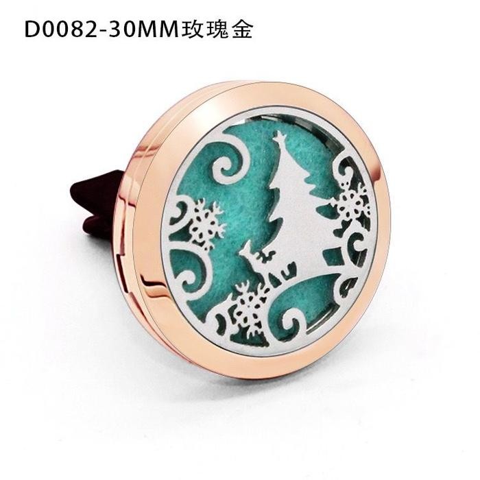 TERBARU.. PARFUM AC MOBIL CLIP / CAR CLIP DIFFUSER SPRTI YOUNG LIVING ROSEGOLD