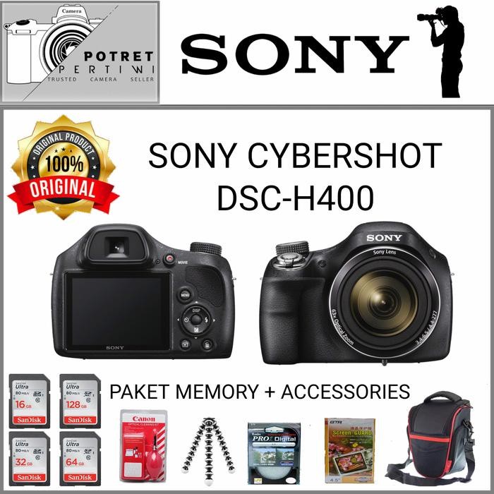 Cam- Sony Cybershot Dsc H-400 / Kamera Pocket Sony Cybershot Dsc H400