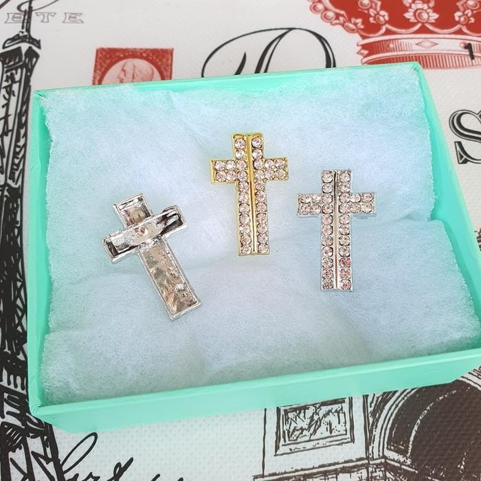 EX195 Bross Salib 08 - pin bros Salib 3cm SALE