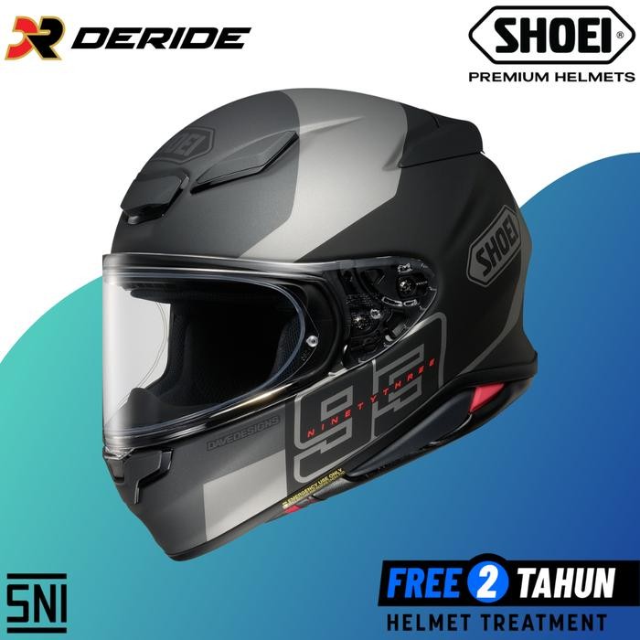 SHOEI Z-8 TC-5 MM93 COLLECTION RUSH HELM FULL FACE SNI Z8 MARC MARQUEZ