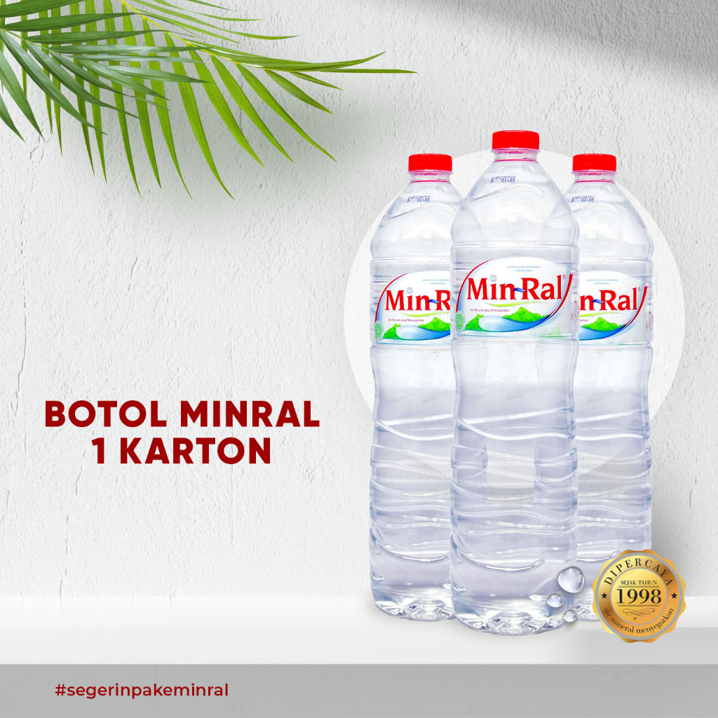 

Botol Jumbo MINRAL 1500ml isi 12 botol