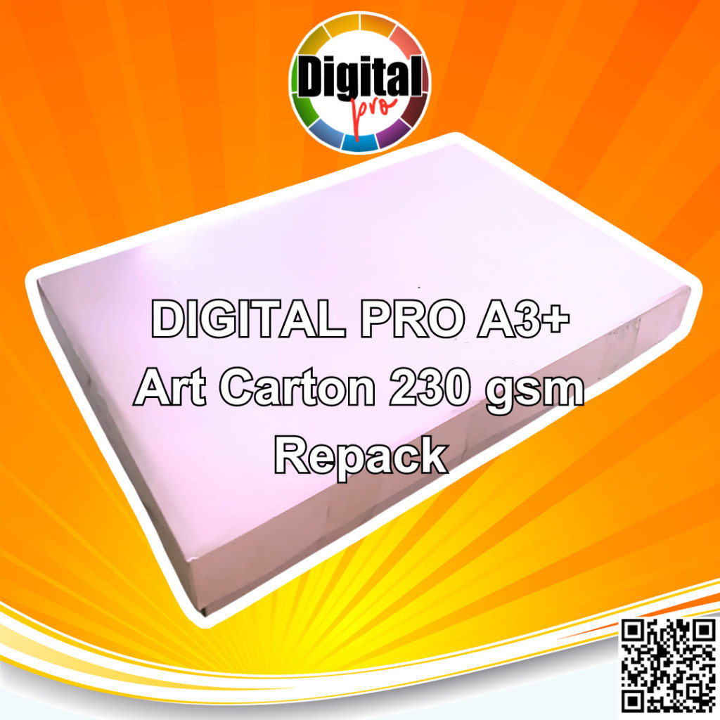

PRO Gloss Kertas Art Paper Carton 260 Gsm A3+ Repack 50