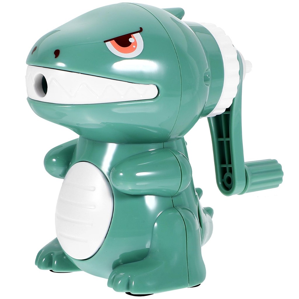 

Cute Dinosaur Pink Manual Pencil Sharpener Kids School Supplies Adjustable Thickness Plastic