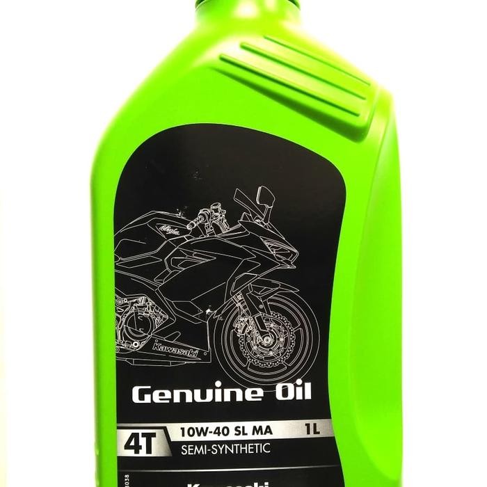 OLI MESIN MOTOR KAWASAKI KGO OIL 4T 10W-40 1L SEMUA KAWASAKI NINJA