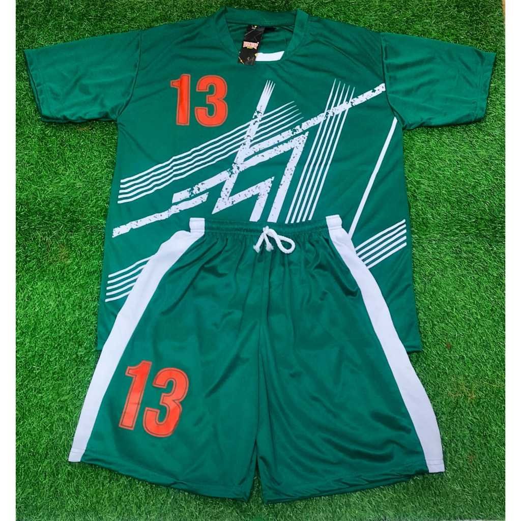 Sport Sistem Setelan Bola Jersey Baju Kaos Bola Seragam Futsal Tim 12 Pcs Dewasa #1