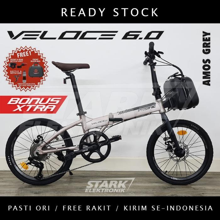 Sport Sistem Pacific Veloce 6.0 Sepeda Lipat Folding Bike