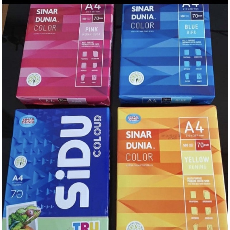 

kertas HVS warna A470grm sidu