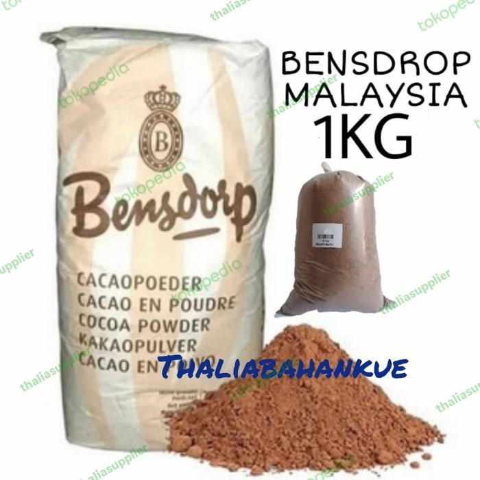 

BENSDORP MALAYSIA 22/24 - 1KG ECER, DARK COKLAT BUBUK IMPORT TERBAIK
