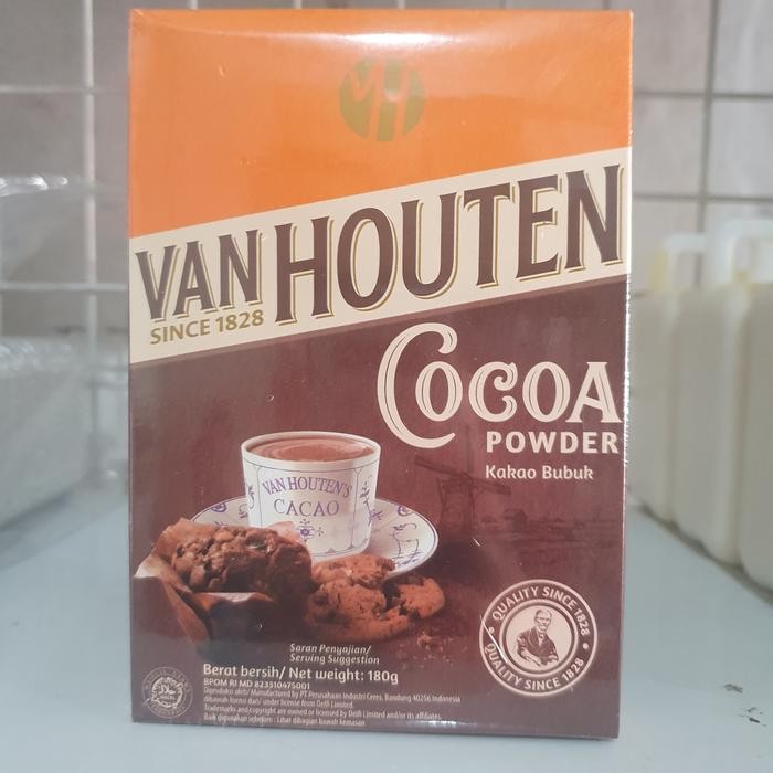 

VAN HOUTEN COCOA POWDER 180GR 50PCS