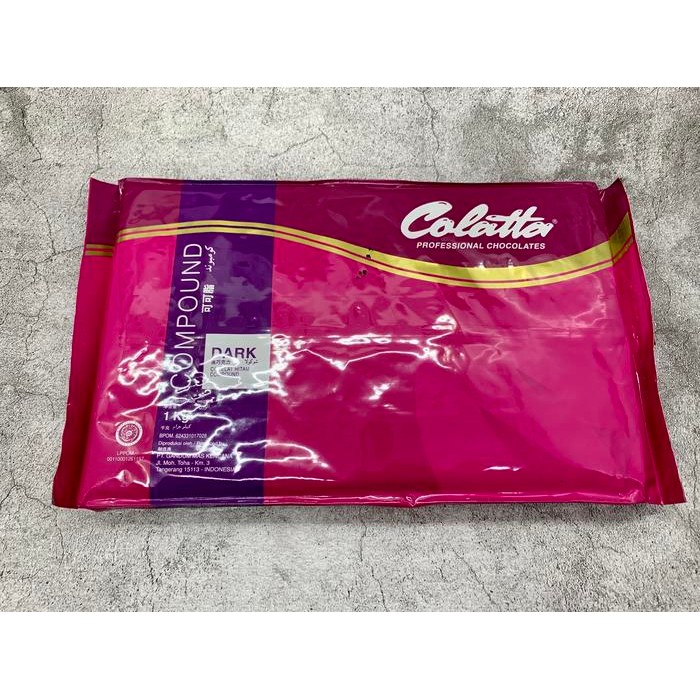 

COLATTA DARK COMPOUND 1 KG CHOCOLATE COKLAT