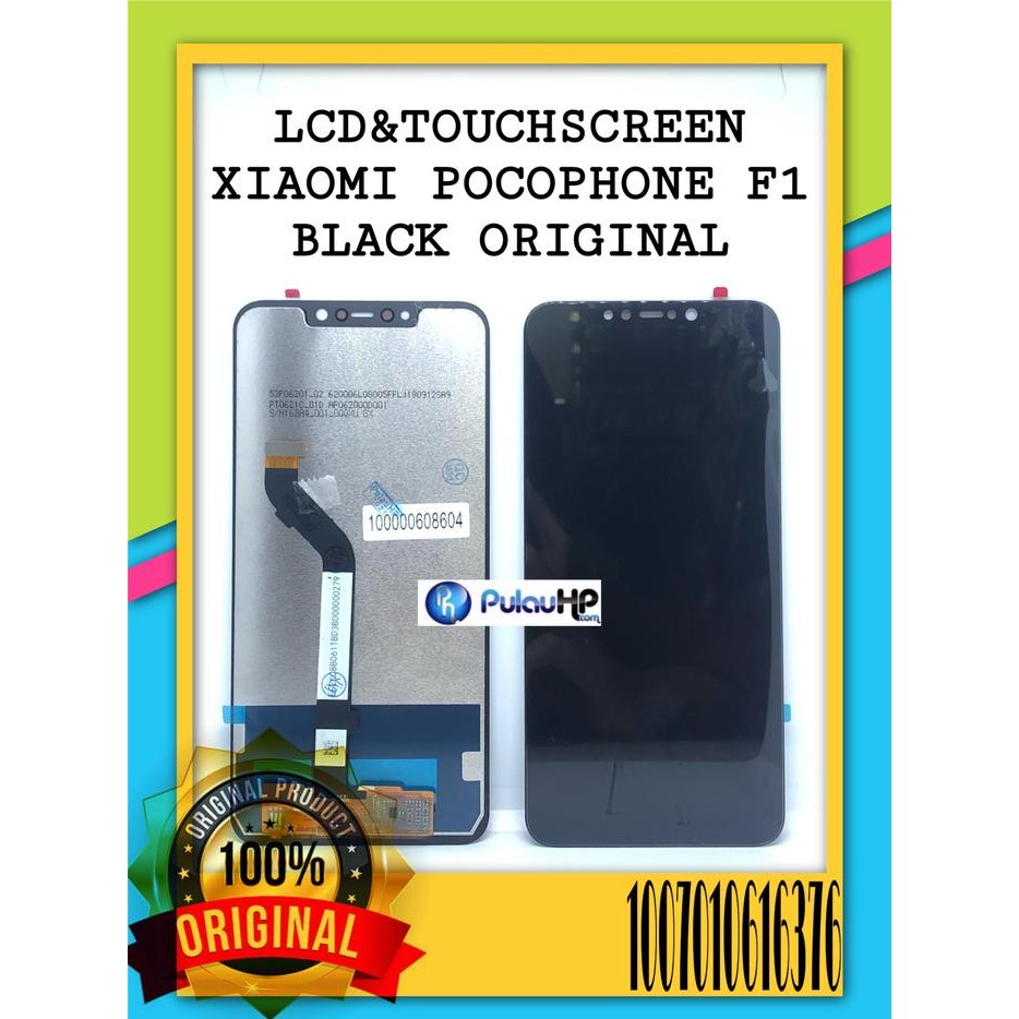 LCD TOUCHSCREEN XIAOMI POCOPHONE F1 BLACK ORI
