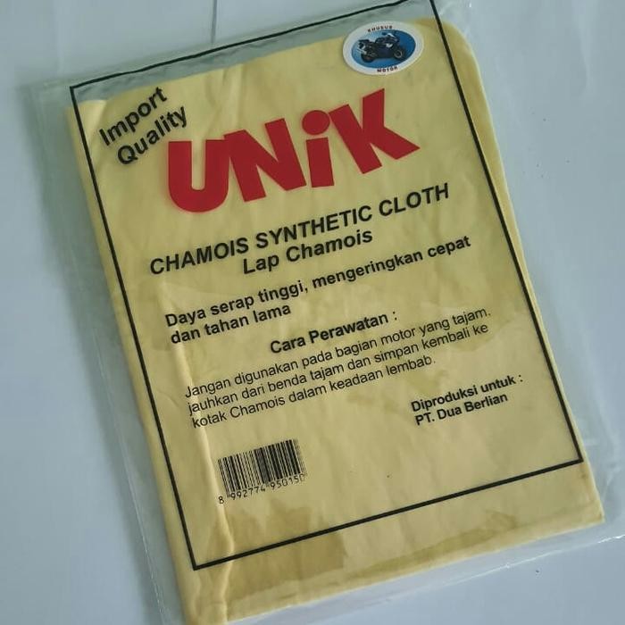 GASS. UNIK CHAMOIS MOTOR REFILL - DUA BERLIAN OFFICIAL