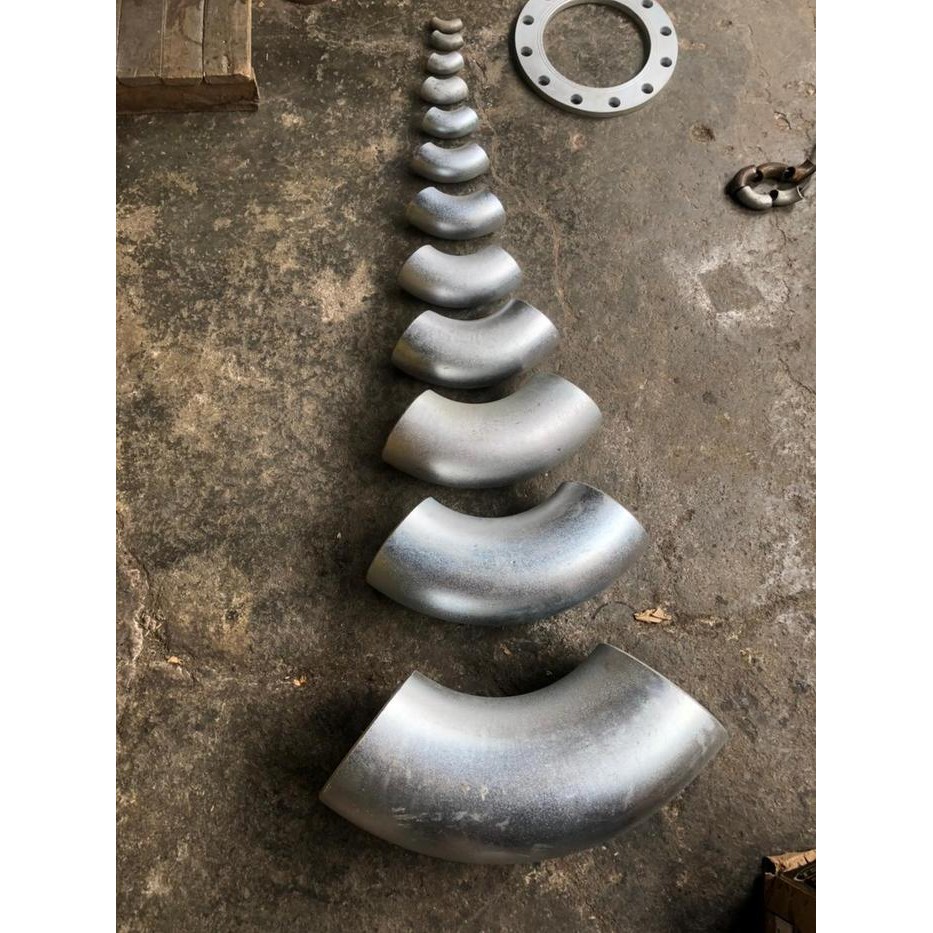 Hemat Elbow Las Galvanis 6" Inch Sch 40 / Knee Las Galvanis / Keni Lasbow 6"