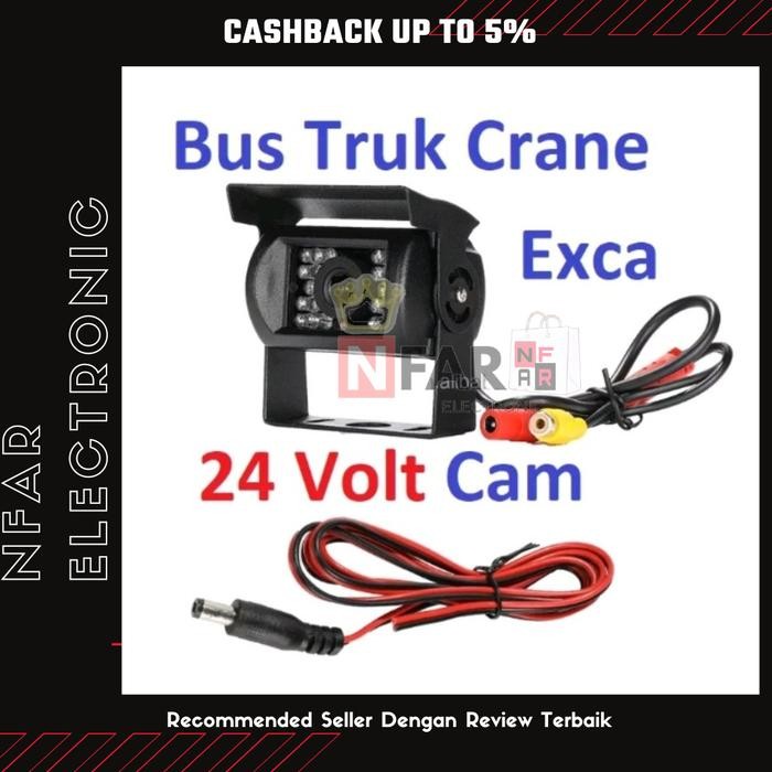 Kamera Parkir Mundur Truk Bus 24 Volt Rear Camera 24 Volt Truck Bus