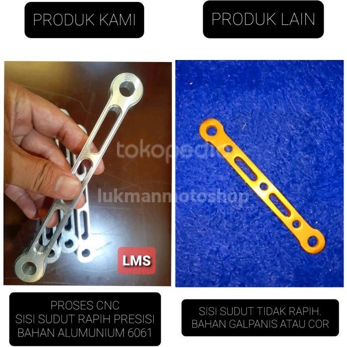 MASIH ADA.! BREKET ARM. BREKET KNALPOT (NMAX OLD.NEW.AEROX.LEXI)