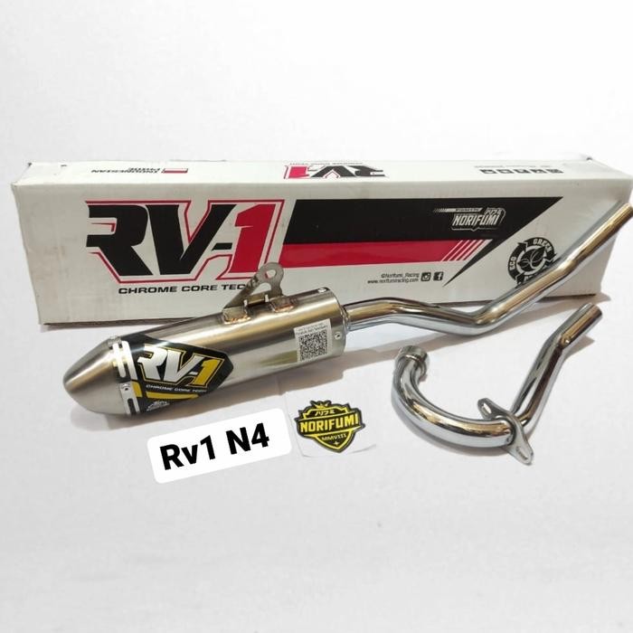 YOK DI ORDER KNALPOT ORIGINAL NORIFUMI RV1 N4 UNTUK CRF 150 L
