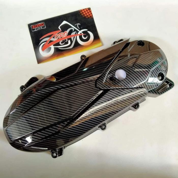 Cover Tutup Carbon Cvt+Keong Vario 125 Vario 150 Old 2016-2017 ZORO