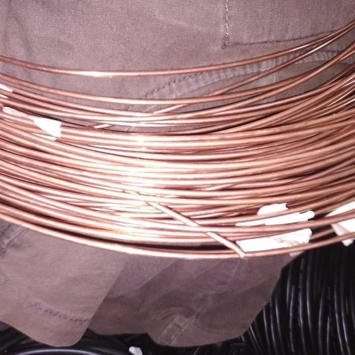 PREMIUM Kawat Tembaga BC 10mm Copper Wire 10mm Kabel Grounding BC 10mm