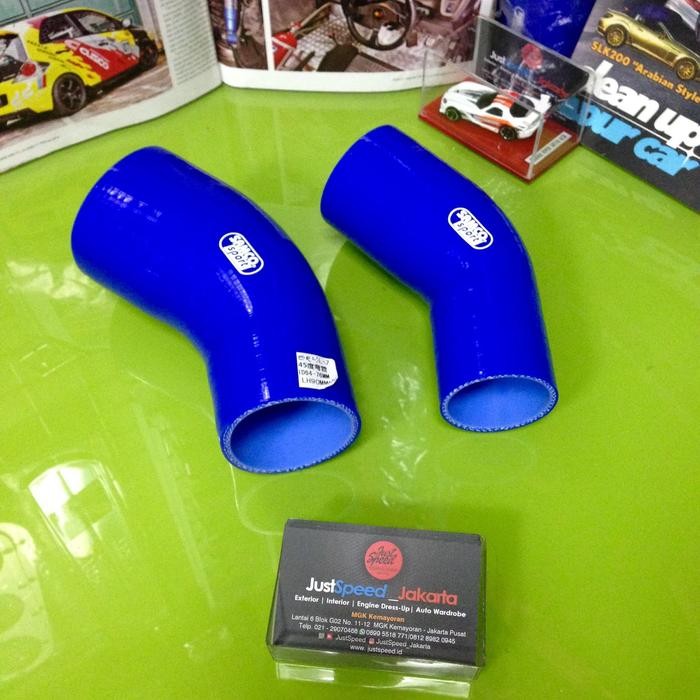 Spesial Samco Hose Elbow 45 Degree Reducer 3 Ke 2.5 Inch