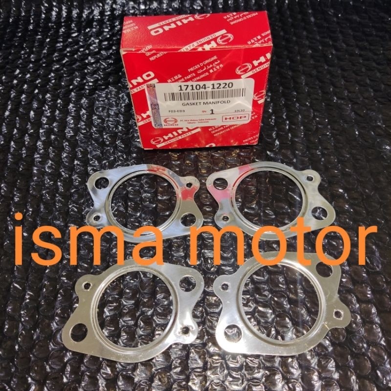 KET PACKING MANIFOLD API EX HT 130 HINO DUTRO SET 4PCS