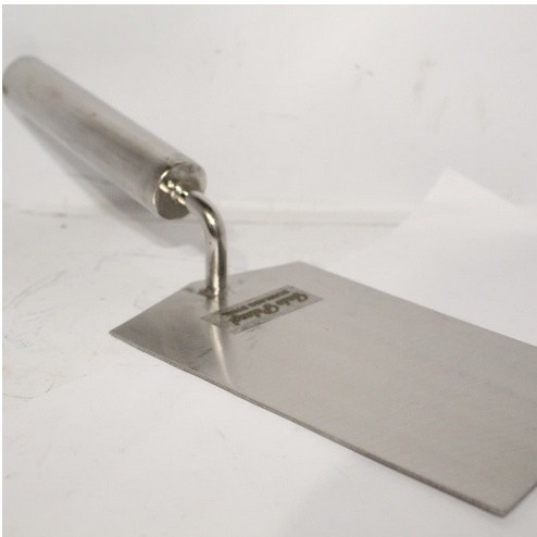 Bombardilomedis Cetok Semen Kotak Stenlis / Cetok Semen Stainless Kecil - Besar / Sendok Semen