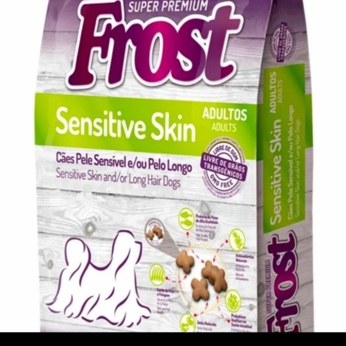 Frost sensitive skin salmon dog food 10.1kg khusus gosend