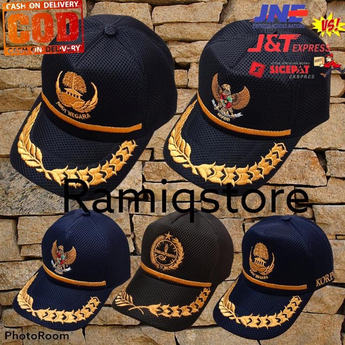 Ikonik- Topi Korpri/Topi Garuda/Topi Pegawai/Topi Pns