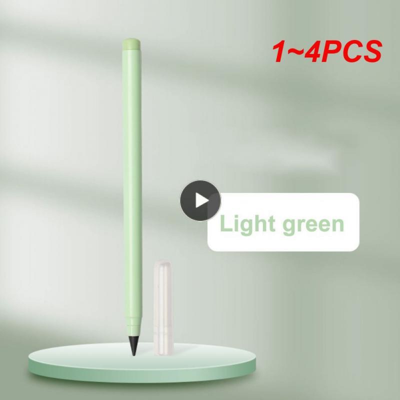 

1~4Pcs Stationery Tool Inkless Eternal Pencil Wide Application Easy To Use No Ink Sketch Pen Hb