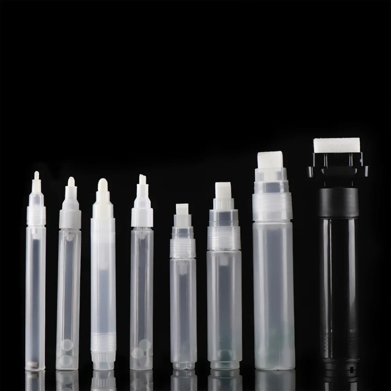 

Empty Rod Graffiti Pens Refillable Ink Paint Pen Accessories 3/5/6/6.5/8/10/15/30Mm Plastic