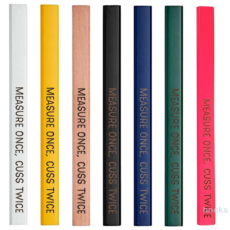 

Woodworking Pencil Black Carpenter Pencils Diy Building Construction Scriber Marking Pencil Marker