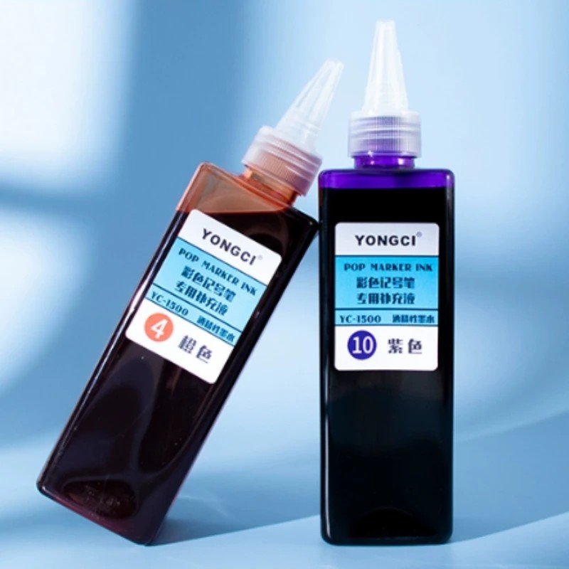 

Oil-Based Marker Ink 48 Colors Large Capacity 250Ml Marker Pop Poster Pen Refills Quick Drying Art