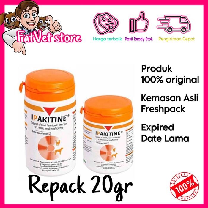 IPAKITINE suplemen anjing kucing gagal ginjal