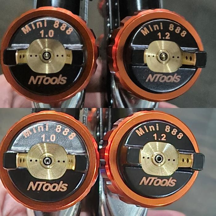 DISA HILA. SPRAY GUN HVLP NTOOLS MINI 888