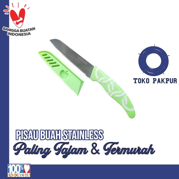 DAPATKAN PISAU BUAH KECIL INDOGLASS / PISAU ET TERMURAH UJK