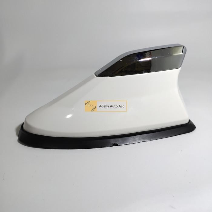 Antena Sirip Hiu Mobil / Sirip Hiu Js Racing Model Kombinasi Chrome Car - Asli