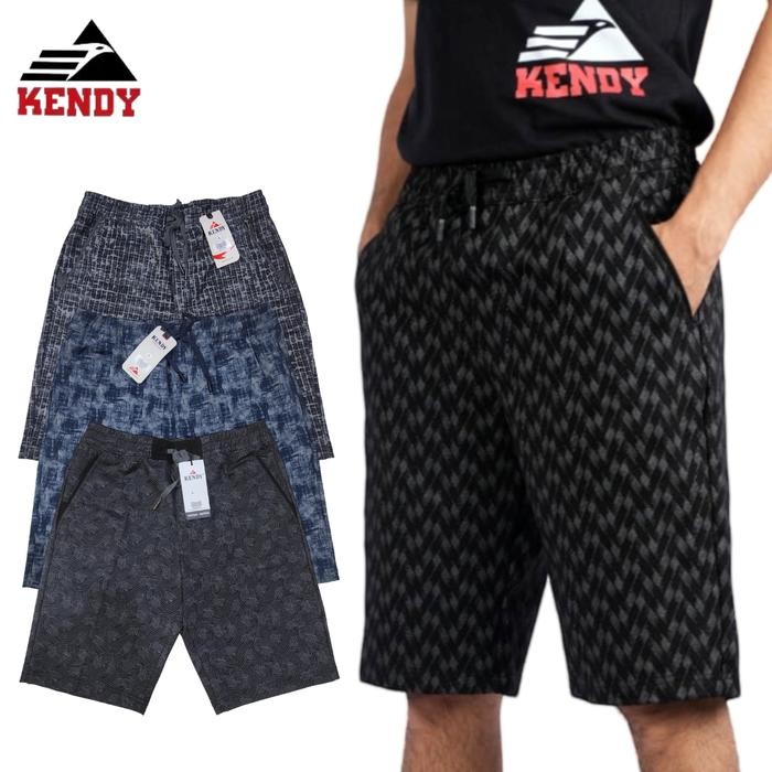 Original Celana Pendek Pria Dewasa Kendy - Celana Pendek Kolor Bahan Kaos Premium Scuba - Pinggang