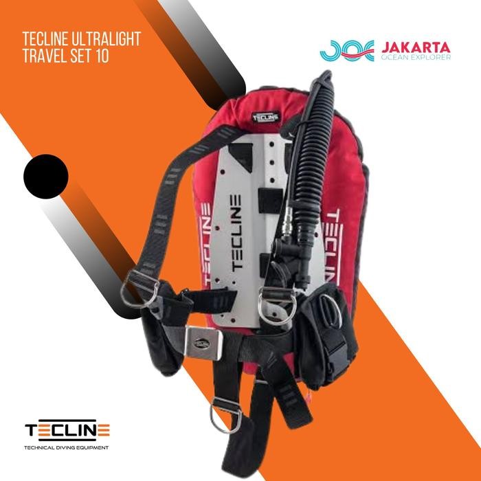 Tecline Ultralight Travel Set 10 Full Set / Bcd Diving / Scuba Diving