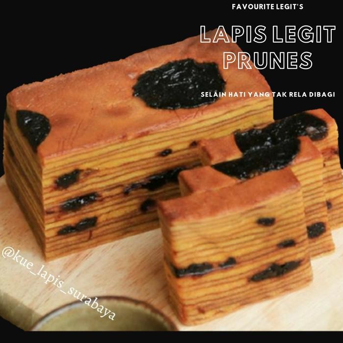 

New Lapis Legit Prunes Premium Surabaya Wisman Moist Halal Tanpa Pengawet