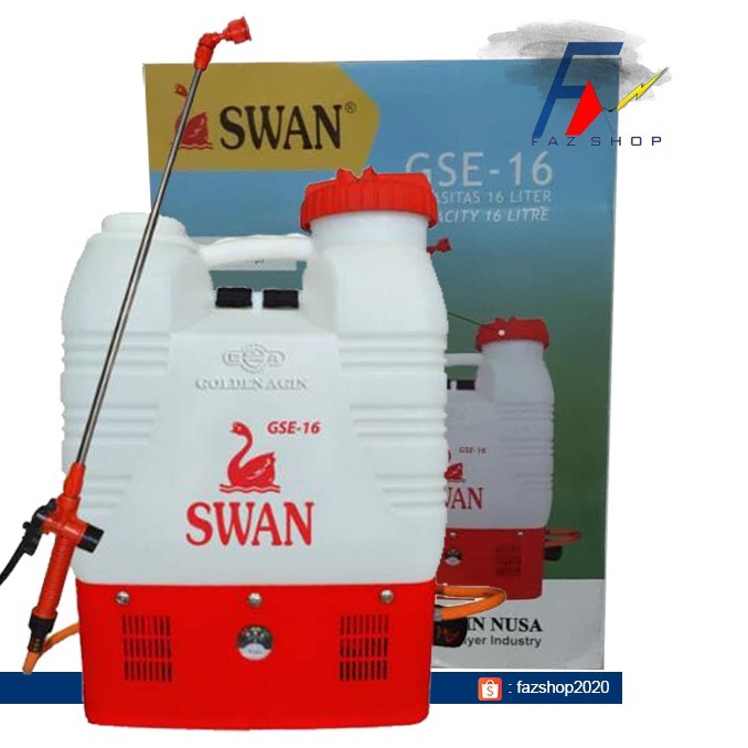 SEMPROTAN TANAMAN / TANGKI SPRAYER SWAN GSE-16 ELEKTRIK READY
