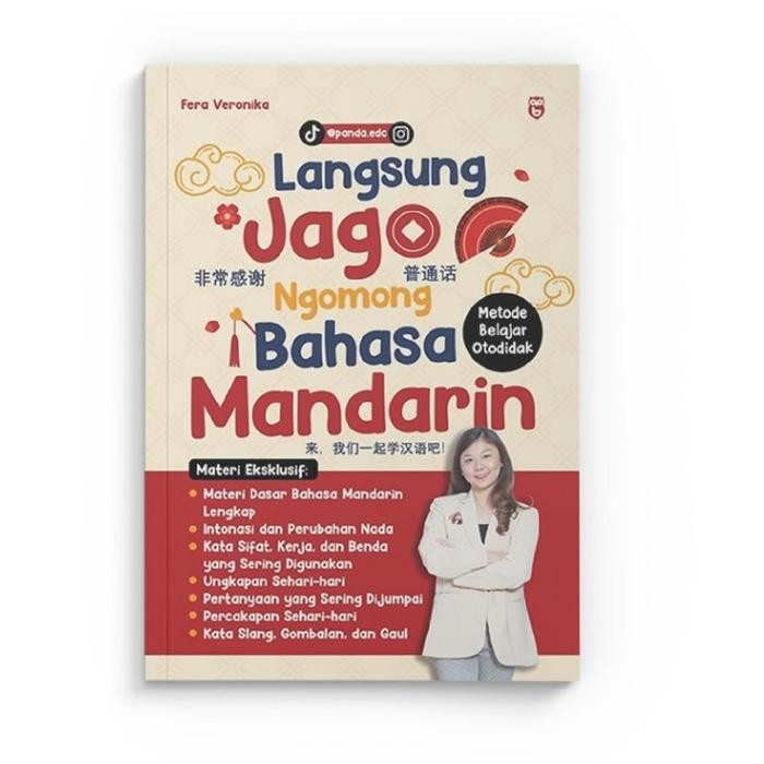 

PROMO! Buku Langsung Jago Ngomong Bahasa Mandarin Metode Belajar Otodidak Fera Veronika B Media
