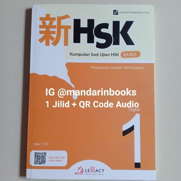 

HOT SALE! Buku Kumpulan Soal Ujian New HSK 1