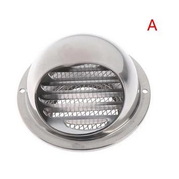 Grosir Stainless Steel Wall Air Vent Ducting Ventilation Exhaust