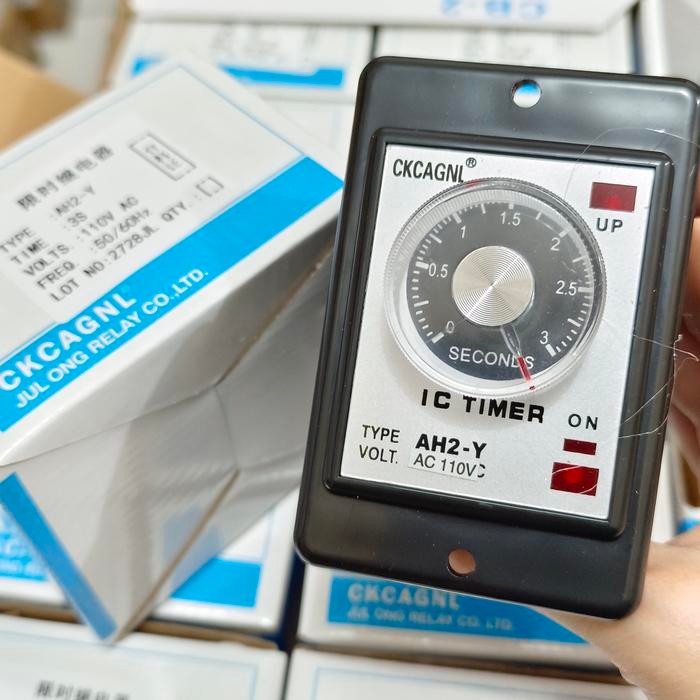 Ic Timer Ckcagnl Ah2-Y Ah2Y Ah2 Y 3S 3Sec 3 Sec 110V 110V/Ac 50/60Hz