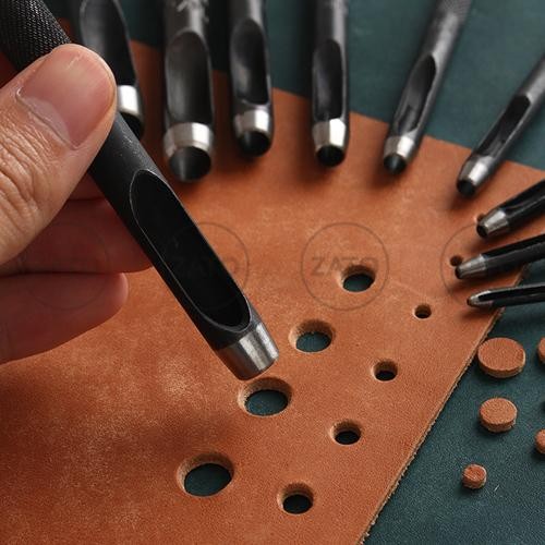 

Leather punch round shape - leather tools - pengrajin kulit