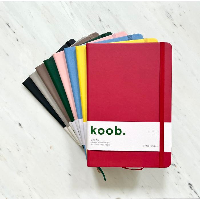 

AqibSaza A531 Koob. notebook A5 buku tulis titik / dotted agenda jurnal diary
