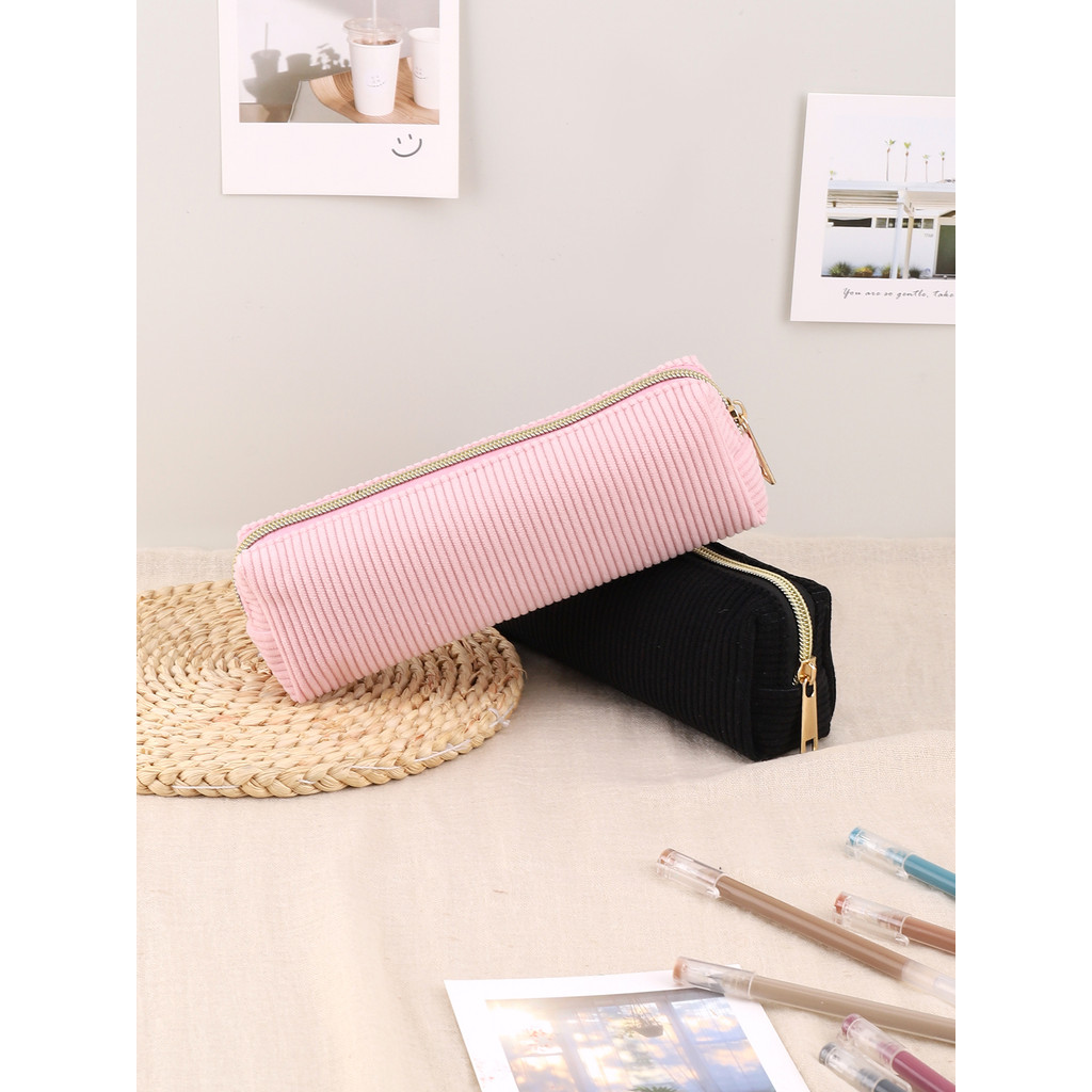 

Durable Pencil Case Pouch Pen Bag School Pencil Cases With Zipper Back To School Kawaii Stationery