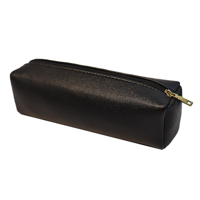 

Large Capacity Pu Leather Pencil Bag Stationery Holder Case Storage Box Zipper Pencil Pouch Student