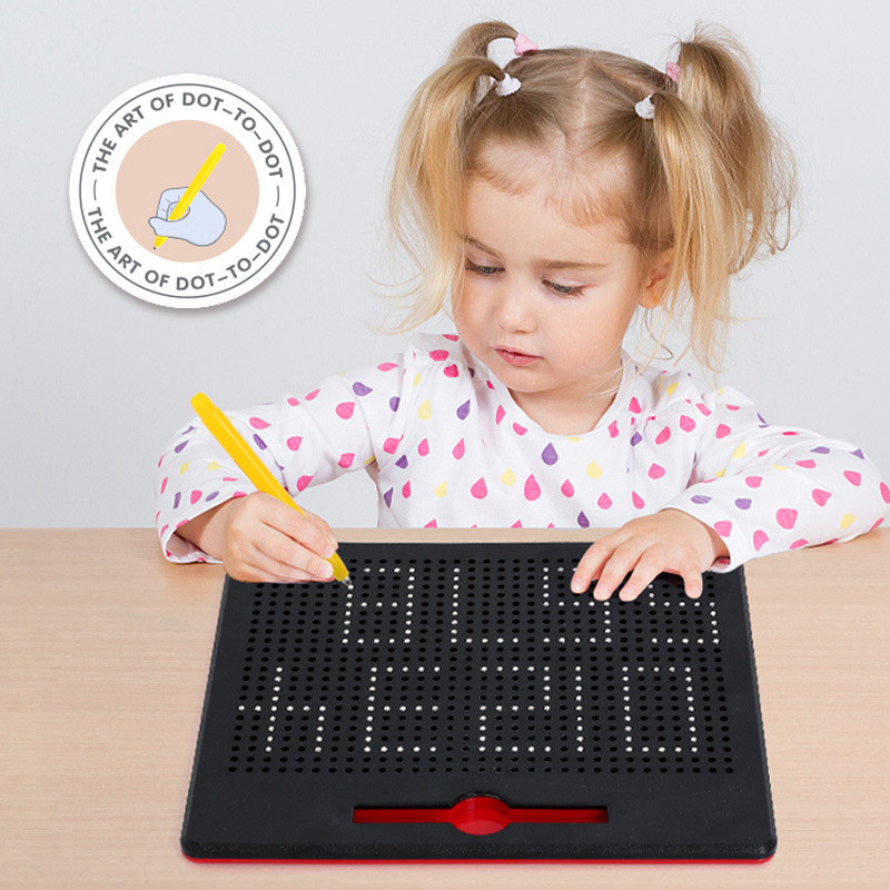 

Children Magnetic Drawing Board For Kids Educational Doodle Board Tablet Writing Pad Travel Drawing